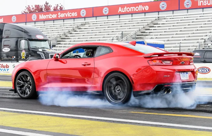 Camaro V8 Power - Tyre Smoking
