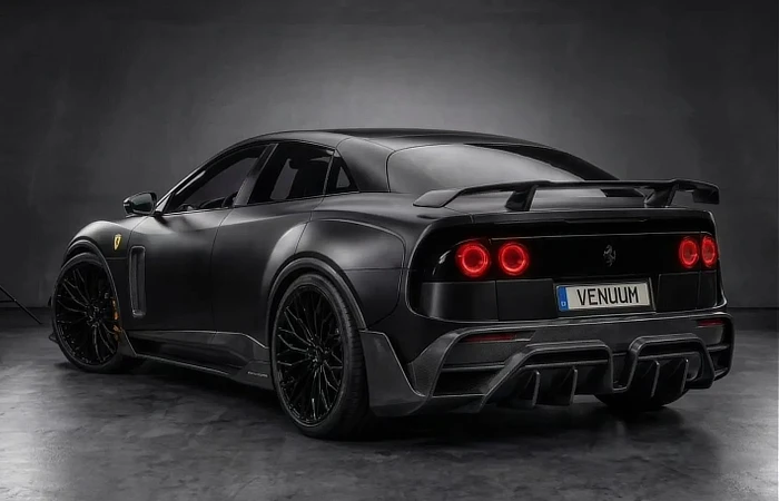 Ferrari Luce Widely by Venom UAE - studio stance