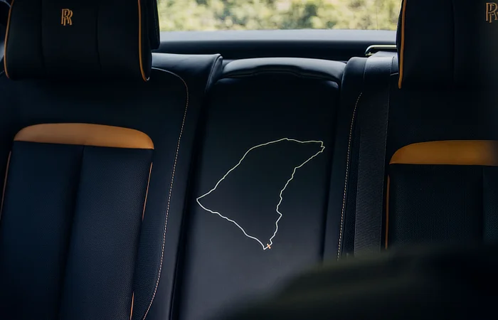Rolls Royce Black Badge Ghost - Interior Decals