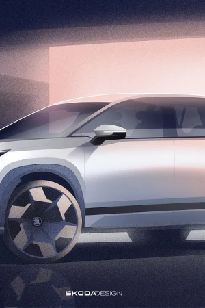 Skoda Peaq - Concept Sketch