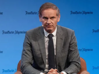 Volkswagen CEO - Oliver Blume at summit talks