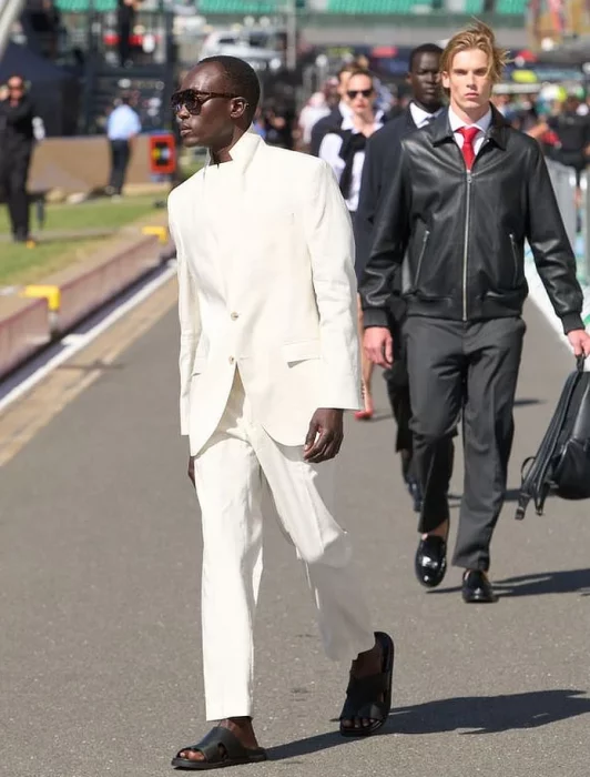 2026 British Grand Prix - Fashion Show - Man in the white suit