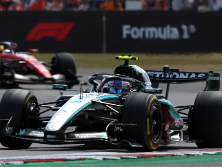 Kimi Antonelli leads the 2026 British Grand Prix Sprint Race
