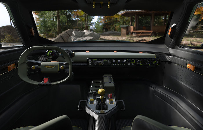 Aston Martin Dreadnaught - Interior