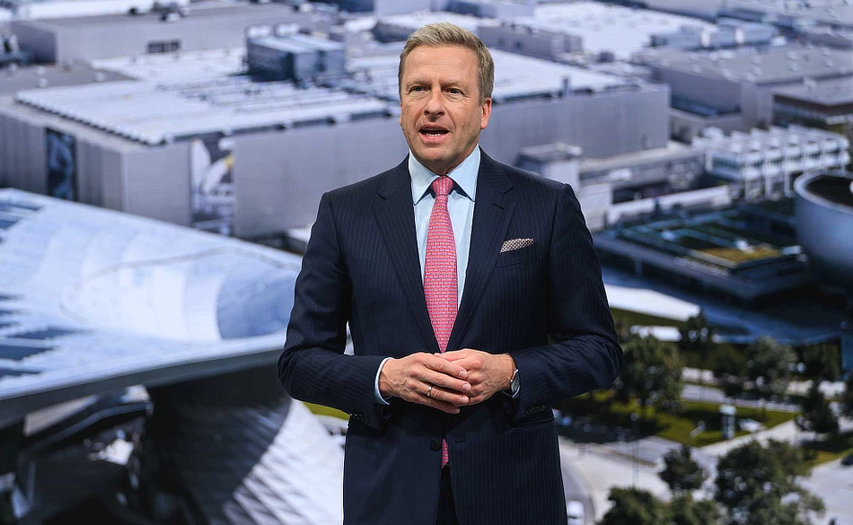 BMW CEO Oliver Zispe - Presenting