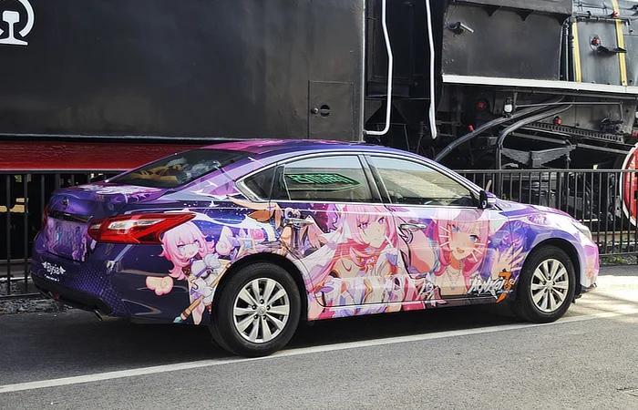 10KWRAPS Anime Vehicle wrap -Denver, Colorado
