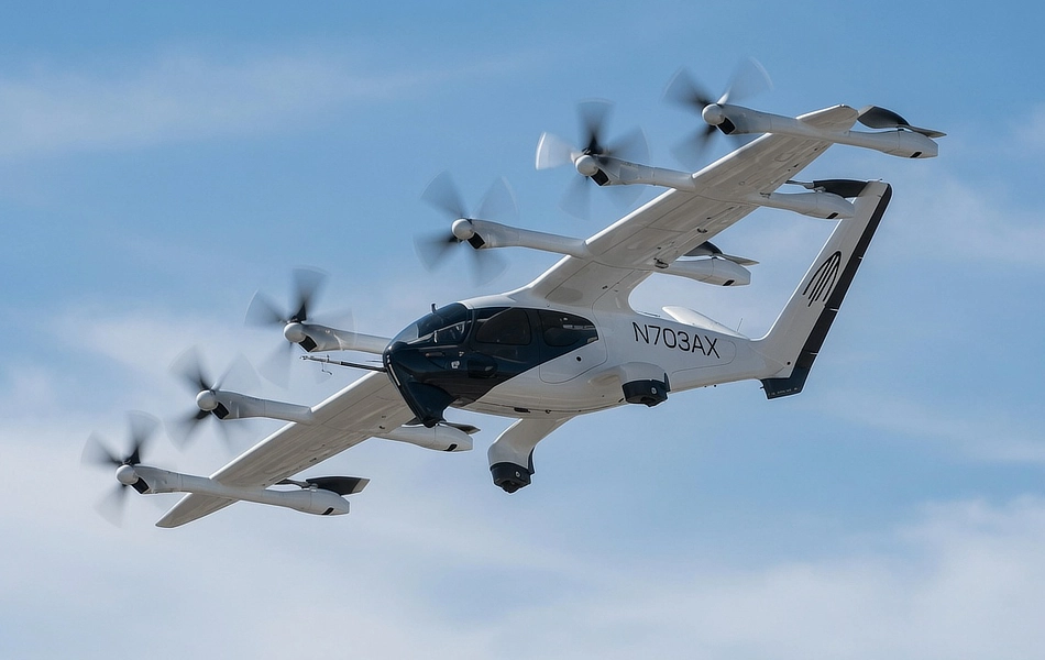 Archer Midnight - California tests electric air taxi
