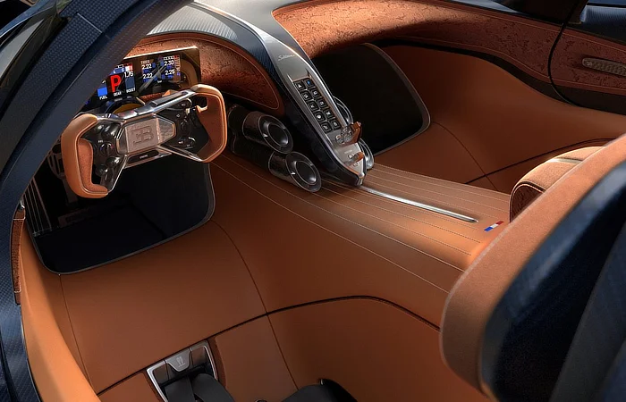Bugatti Destrier - Interior