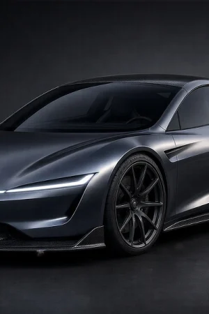 Tesla Roadster - Render Master