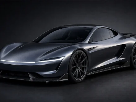 Tesla Roadster - Render Master