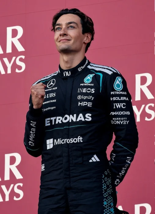 2026 Azerbaijan Grand Prix - Fist pump of delight