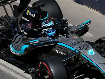 2026 Azerbaijan Grand Prix - Qualifying - George Russell P1