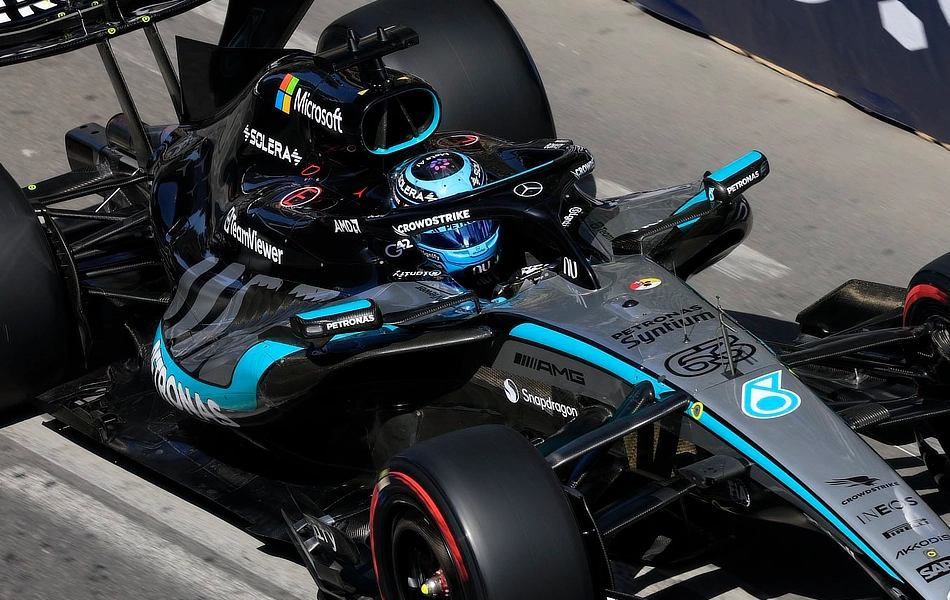 2026 Azerbaijan Grand Prix - Qualifying - George Russell P1