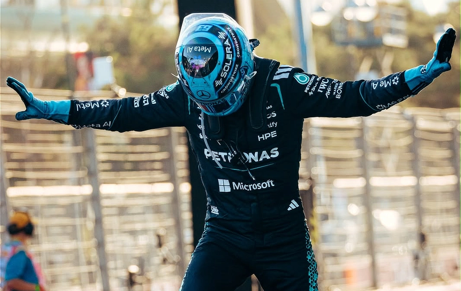 Flying High: Russell Holds Off Verstappen In Thrilling Azerbaijan GP Finish