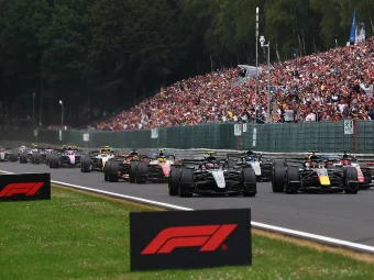 2026 Belgian Grand Prix - Race Start