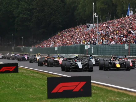 2026 Belgian Grand Prix - Race Start