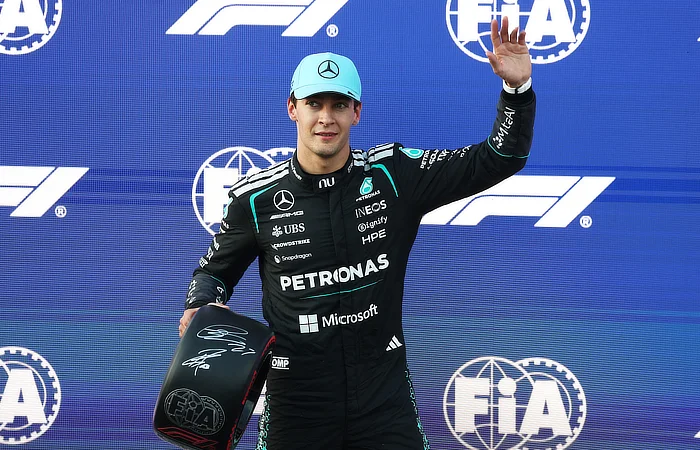 2026 Azerbaijan Grand Prix - Qualifying - George Russell P1