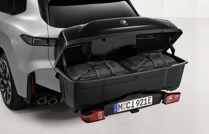BMW X5 Accerssories - Pointless rear mounted luggage storage - dude! just get a van!