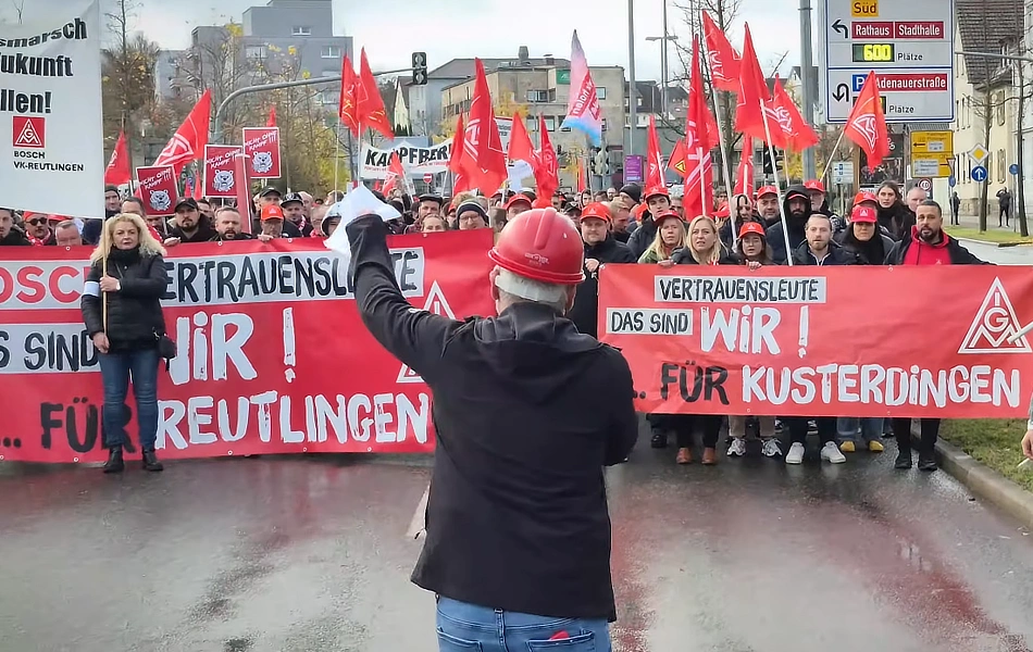 BOSCH workers move towards strike action