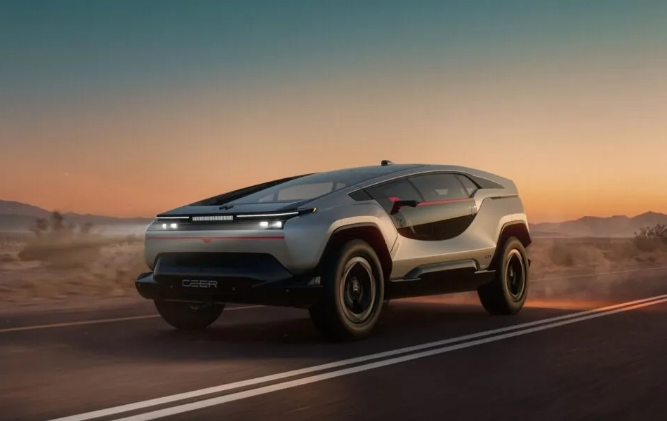 Saudi Arabia’s Ceer Takes Aim at Tesla With Its 1,111HP Exobot