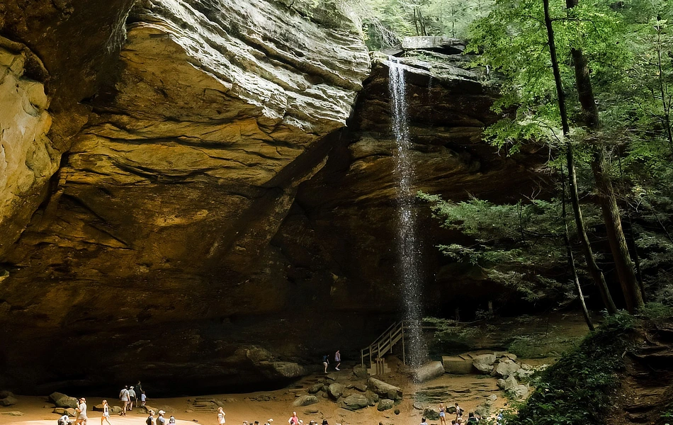 Hocking Hills Waterfall, Ohio