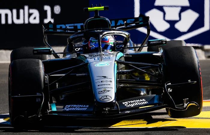 Kimi Antonelli at the 2026 Spanish Grand Prix