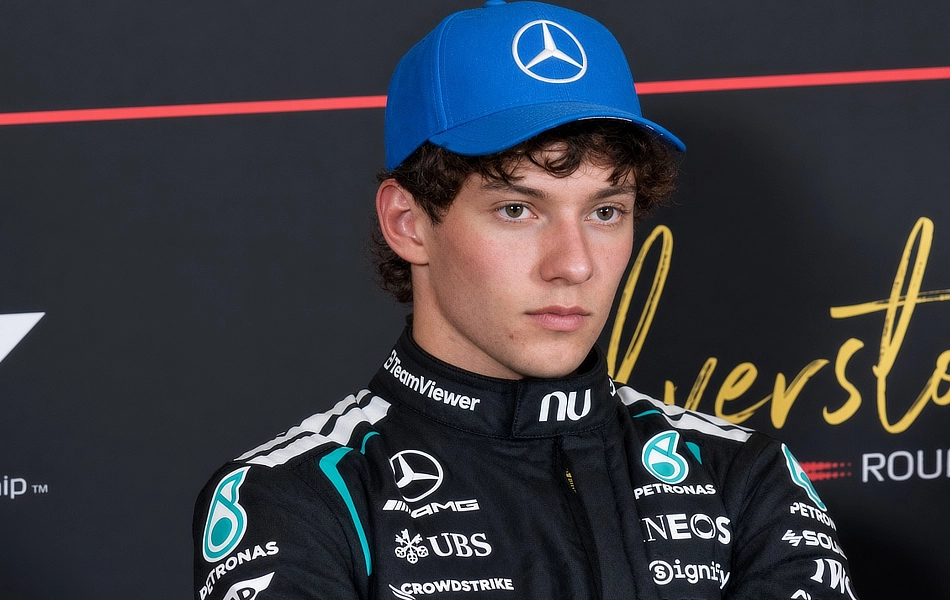 Kimi Antonelli to Ferrari? Not just yet mate