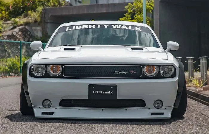 Liberty Walk wide body Dodge Challenger
