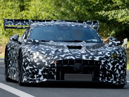 Mercedes AMG GT Black Series - Prototype test