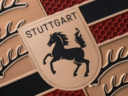 Porsche Logo - Details