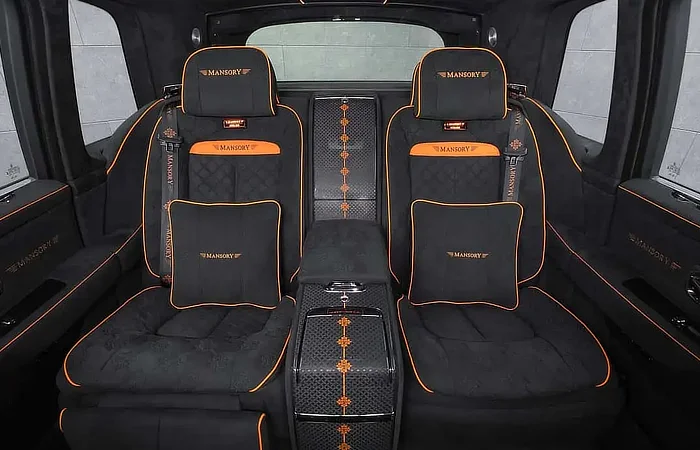 Rolls Royce Cullinan B4 - A Mansory Project - Interior - Second Row