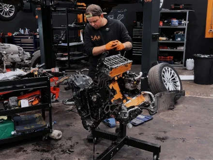 The Car Edition Rebuilds a damaged Audi A* V6 TDi after death rattle