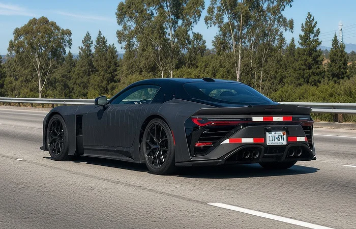 Toyota GR GT - Testing in Long Beach California