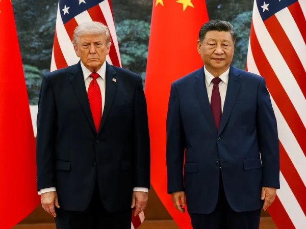 Trump in China With Mr Jingping