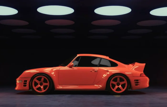 1998 RUF Project Dragon - Stance