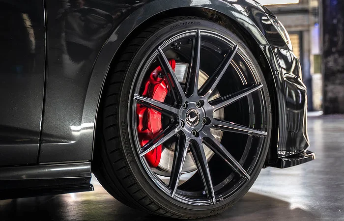Audi S6 riding on Barracuda Alloy Wheels - Calipers