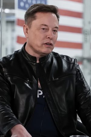 Elon Musk - America Flag