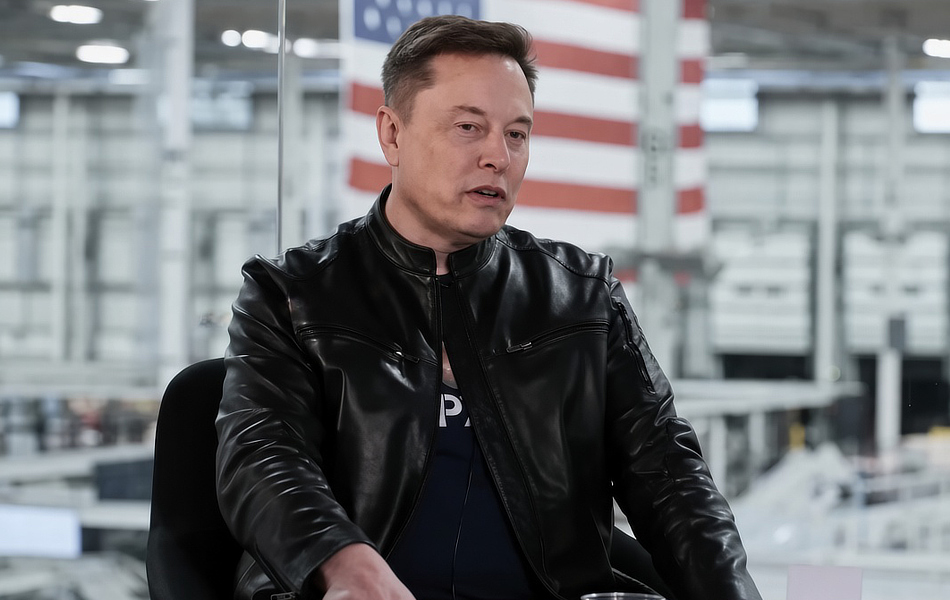 Elon Musk - America Flag