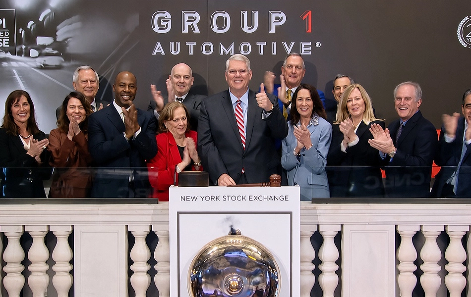 Daryl Kenningham - Group1 CEO at the New York Stock Exchange