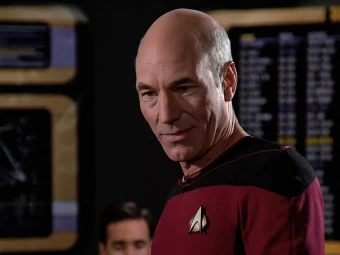 Sir Patrick Stewart as Jean Luc Picard - The measure of A Man - Season 2 Episode 9 - 1989 -Star Trek The Next Generation