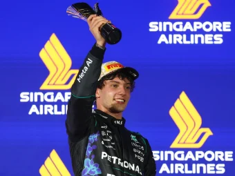 Kimi The Kid Antonelli closing in on historic F1 title after Singapore Grand Prix Podium