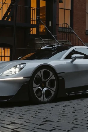 Porsche Mission S Concept - New York Stance