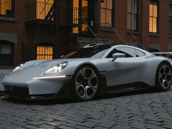 Porsche Mission S Concept - New York Stance