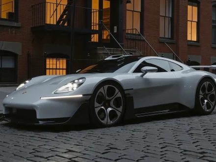 Porsche Mission S Concept - New York Stance