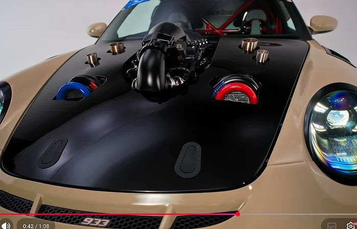 Porsche ShowTime Repco Mod 993 - V8 Engine
