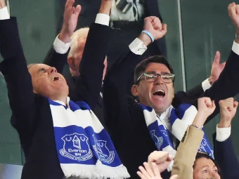 Prime Minister Andy Burnham celebrating