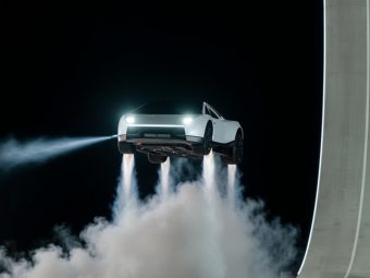 Tesla Roadster Rocket Car - Master