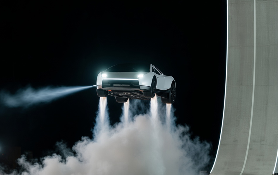 Tesla Roadster: The Rocket-Powered Supercar That Flys