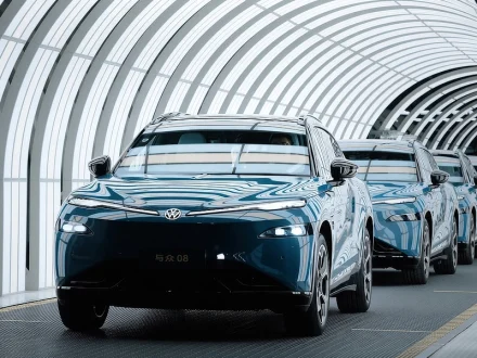Volkswagen ID UNYX 08 SUV Production line